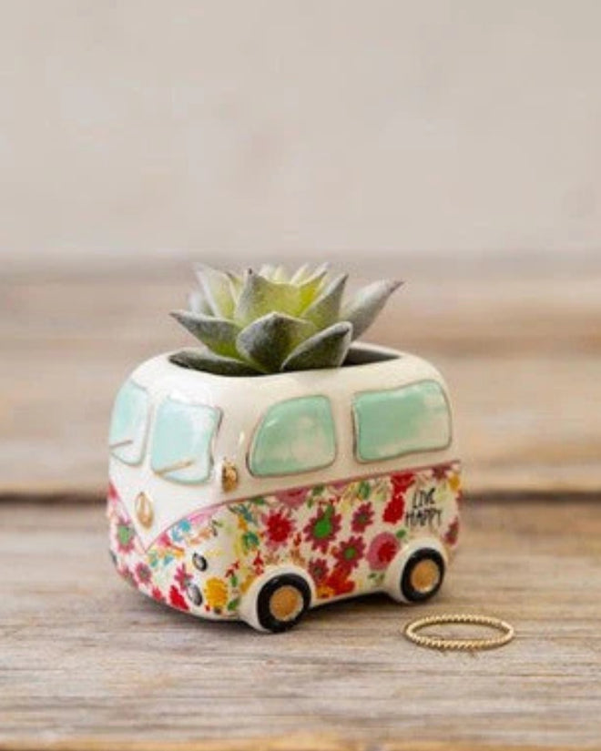 Critter Succulent Van Happy