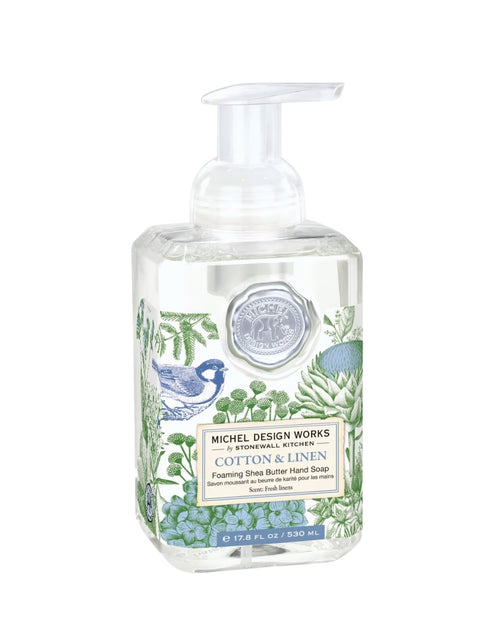 Michel Design Works Cotton and Linen Foaming Hand Soap