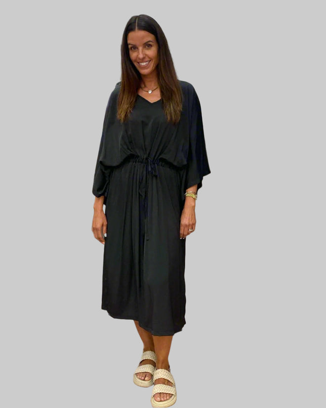 Tirelli Boxy Kaftan Black