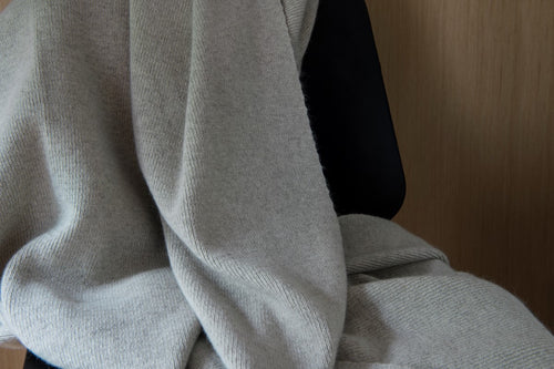 Bemboka Merino/ Angora Fine Rib Throw