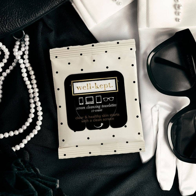 Well Kept Jackie Screen Cleansing Towelettes/Tech Wipes