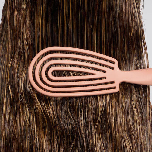 Kitsch Detangling Flexi Brush - Terracotta
