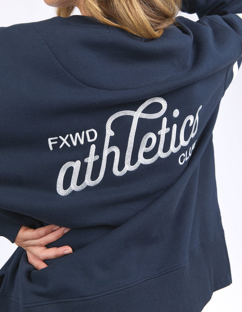 Foxwood Club Crew Sweatshirt Navy