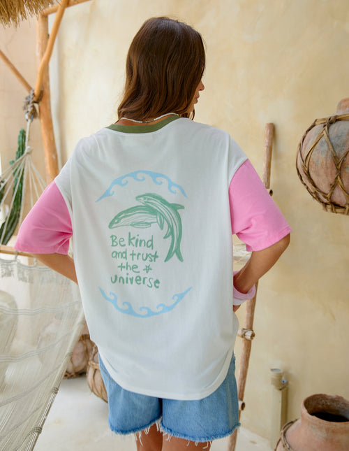 Foxwood Studio Series Bananas Bahamas T Shirt White