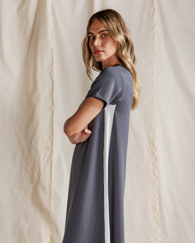 Foxwood Seattle Dress Charcoal