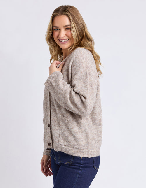 Foxwood Emarie Cardigan Oatmeal