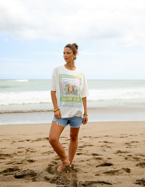 Foxwood Studio Series Lucky Star T Shirt White