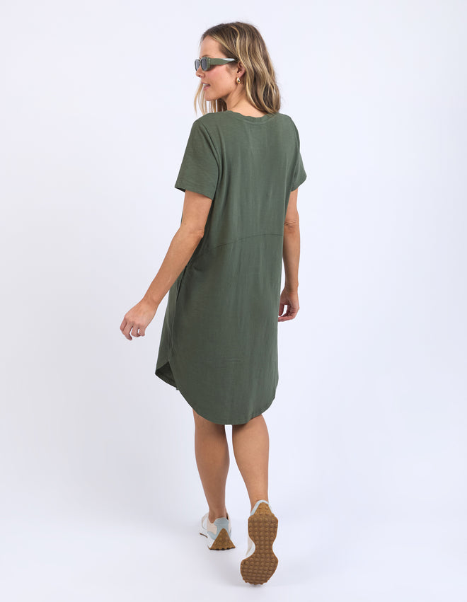 Foxwood Bay Dress Khaki