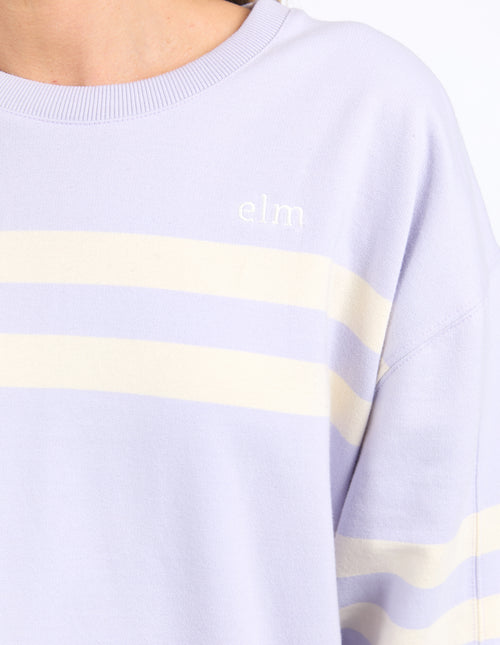 Elm Adora Crew Sweatshirt Dusty Lilac