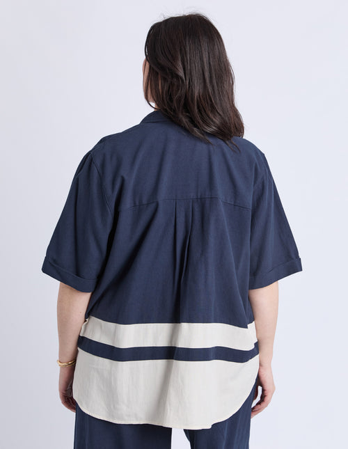Elm Scarlet Shirt Navy