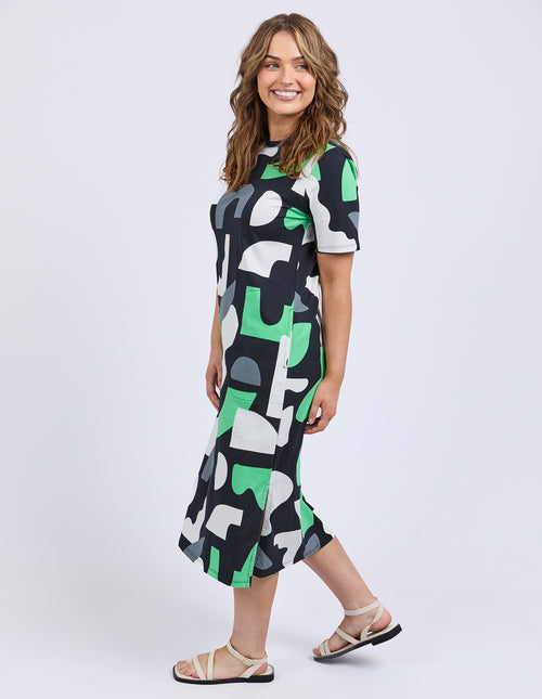 Elm Stijl  Dress Abstract Yardage