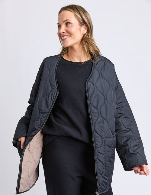 Elm Dusty Jacket Black