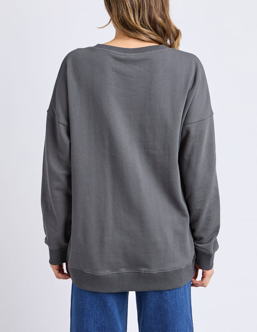 Elm Amore Cerise Crew Sweatshirt