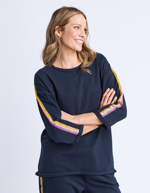 PREORDER - Elm Sella Sweatshirt Navy DUE JULY