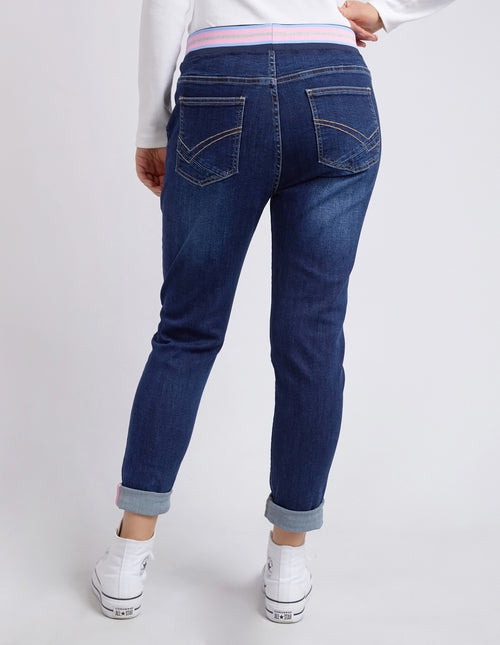 Elm Arielle Denim Jogger Indigo