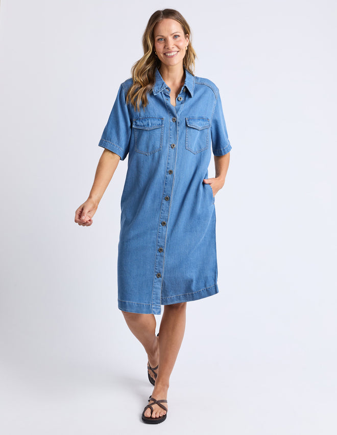 Elm Cora Denim Dress