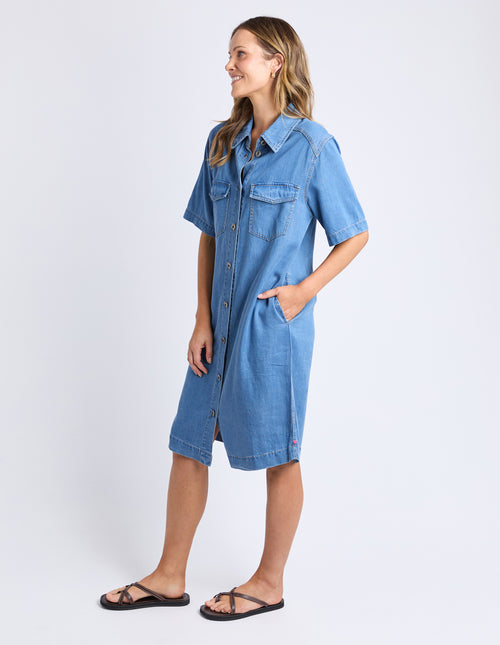 Elm Cora Denim Dress