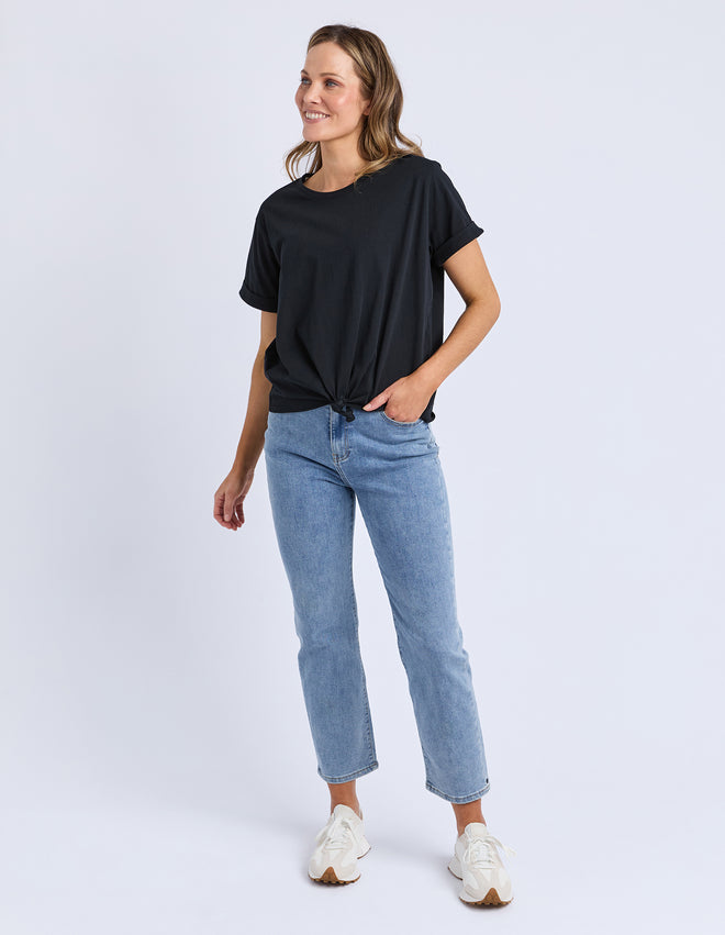 Elm Knot T Shirt Black