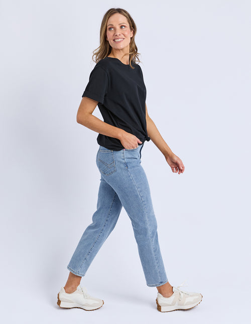 Elm Knot T Shirt Black