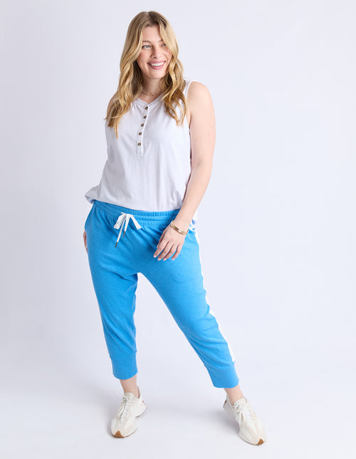 Elm Brunch Pant Side Tape Blue