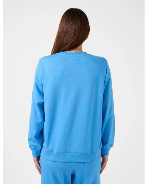 Stella and Gemma Essential Sweatshirt Azure Blue