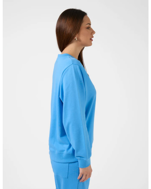 Stella and Gemma Essential Sweatshirt Azure Blue