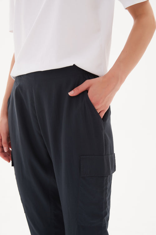 Tirelli Soft Cargo Pants Navy