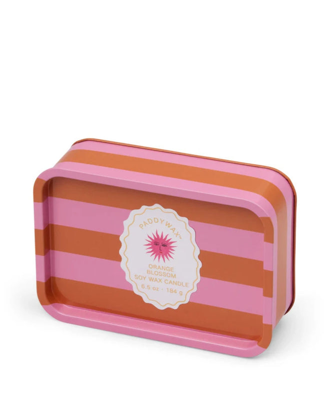 A Dopo Sun Tin Candle Orange Blossom
