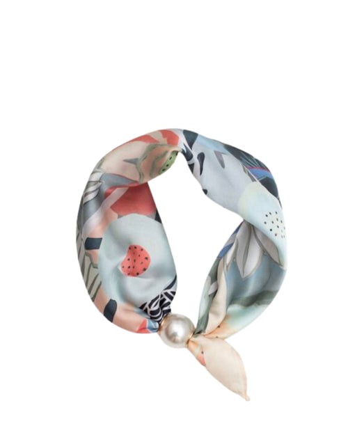 Antler Pearl Fasten Neck Tie Petunia