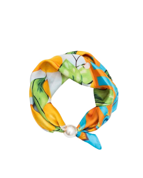 Antler Pearl Fasten Neck Tie Zest