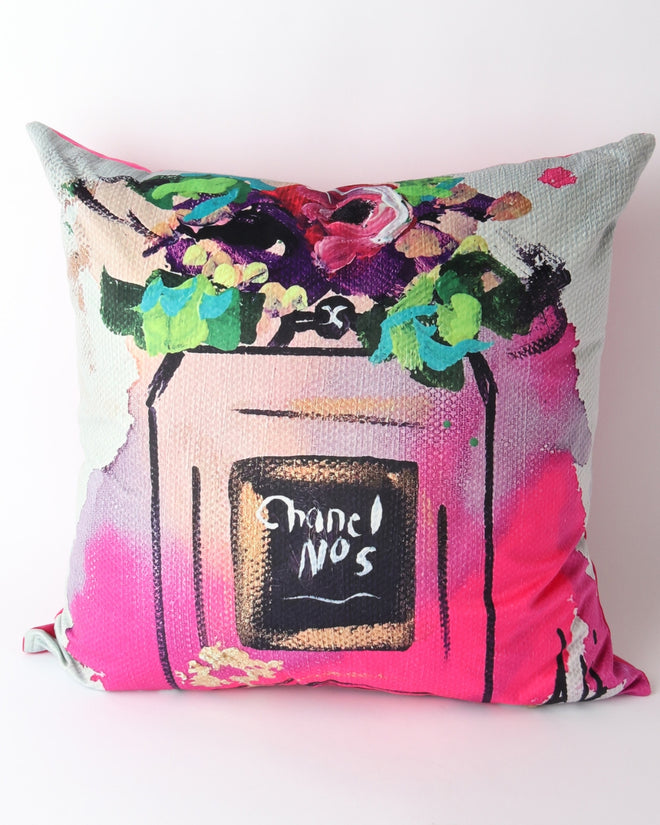 Art Cushion Velvet No 5 Floral