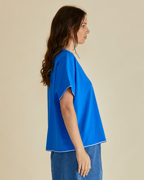 Betty Basics Avalon T Shirt Blue