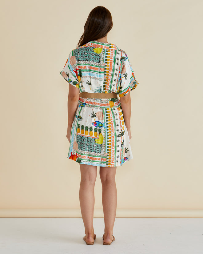 Betty Basics Paradise Print Archer Dress