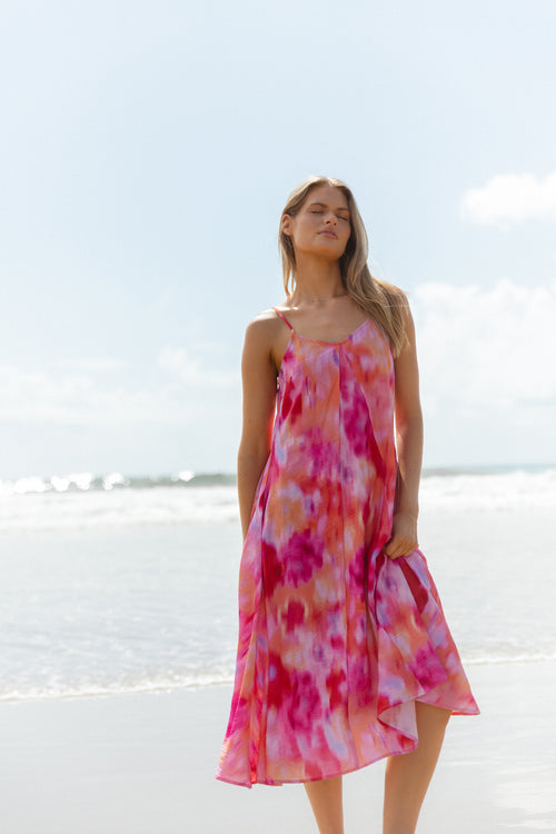Betty Basics Floral Abstract Harriet Dress