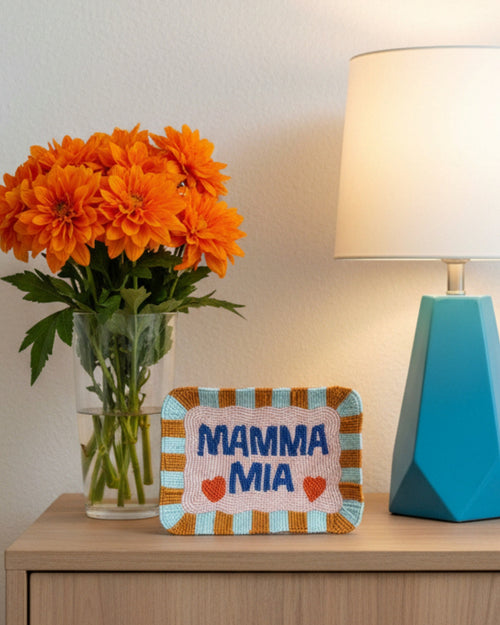Beaded Mamma Mia Trinket Tray