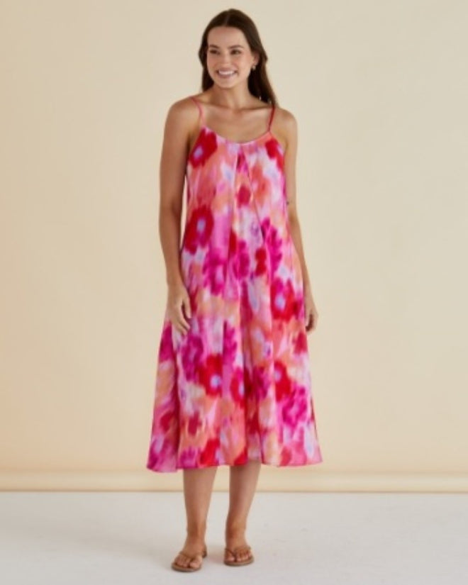 Betty Basics Floral Abstract Harriet Dress