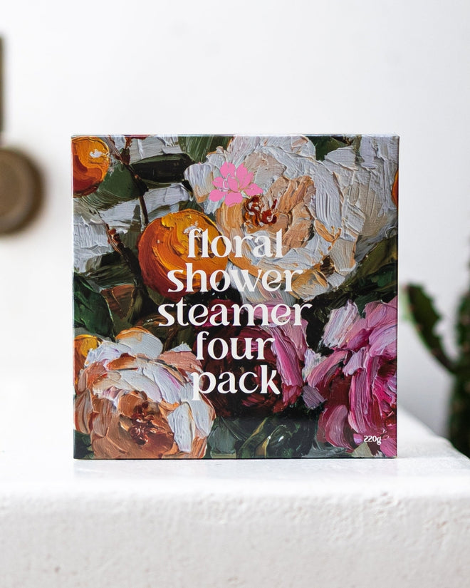 Blume and Body Shower Steamer Floral Four Pack