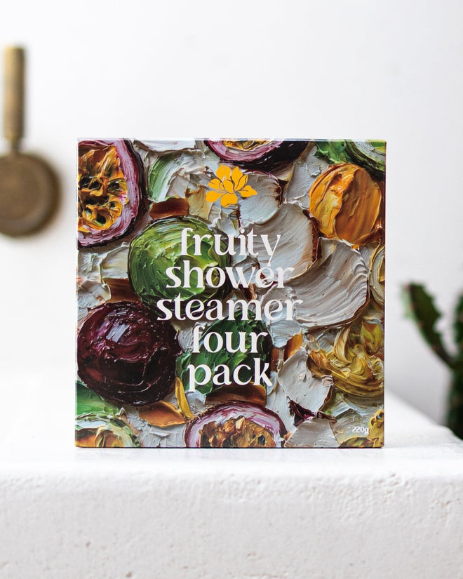 Blume and Body Shower Steamer Fruity Four Pack