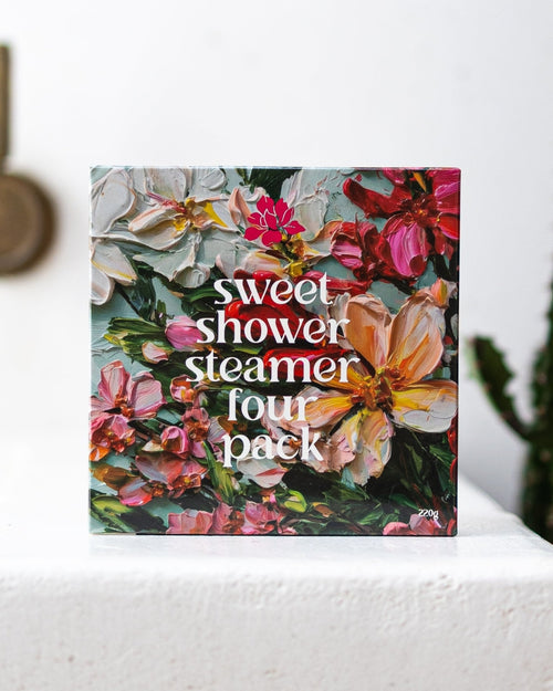 Blume and Body Shower Steamer Sweet Four Pack