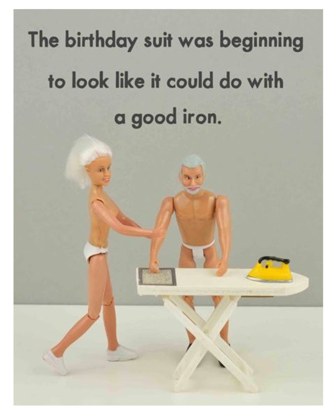 Bold and Bright Card Birthday Suit
