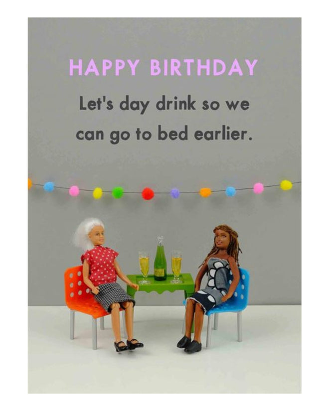 Bold and Bright Card Let's Day Drink