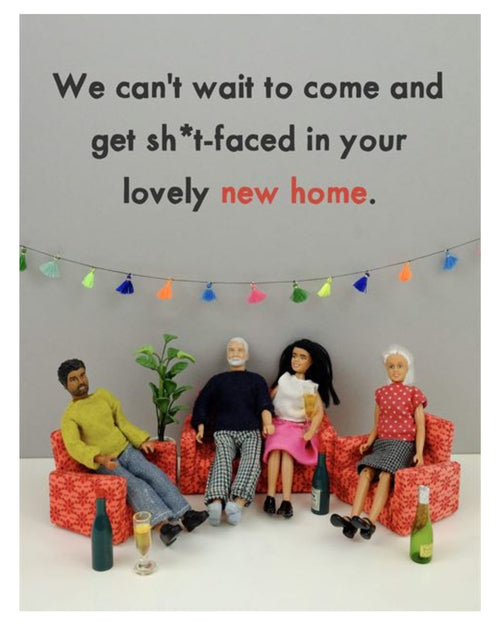 Bold and Bright Card Lovely New Home