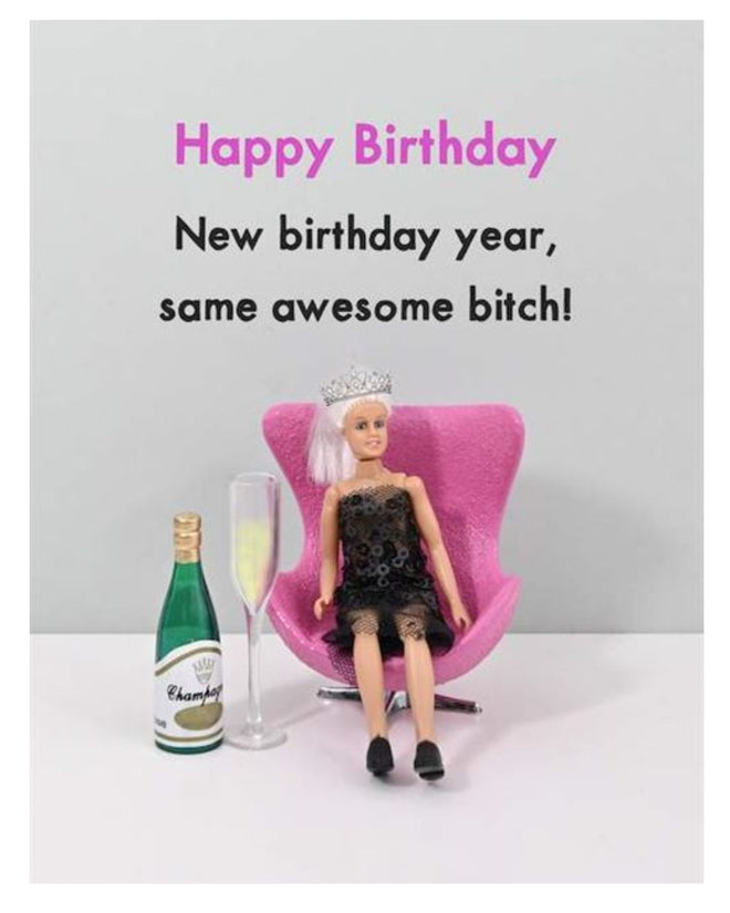Bold and Bright Card New Birthday Year