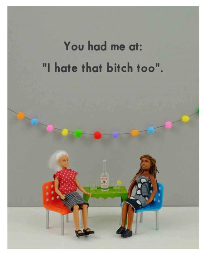Bold and Bright Card You Had Me At