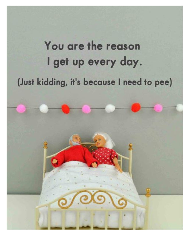 Bold and Bright Card You are the Reason