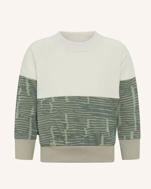 Broken Stripes Segment Sweatshirt