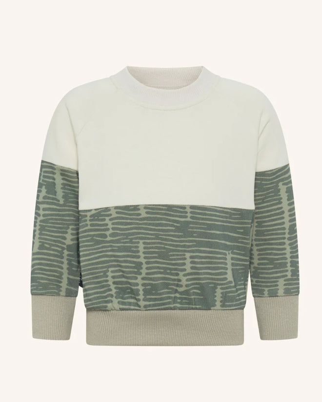 Broken Stripes Segment Sweatshirt