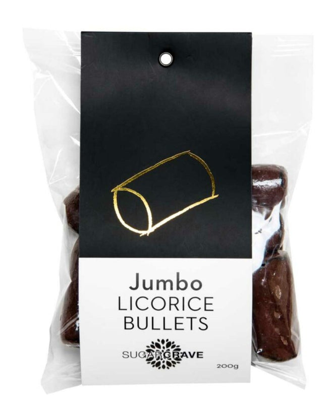 Dark Chocolate Jumbo Licorice Bullets