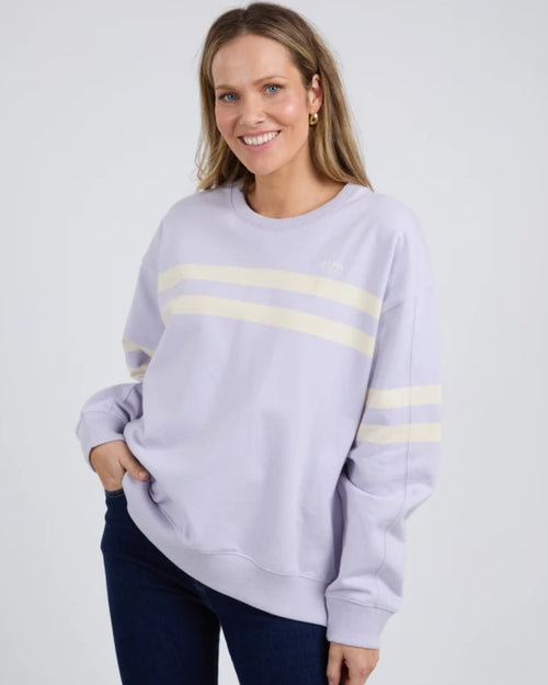 Elm Adora Crew Sweatshirt Lilac
