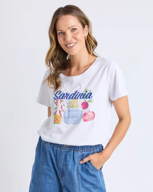Elm Alfresco T Shirt White